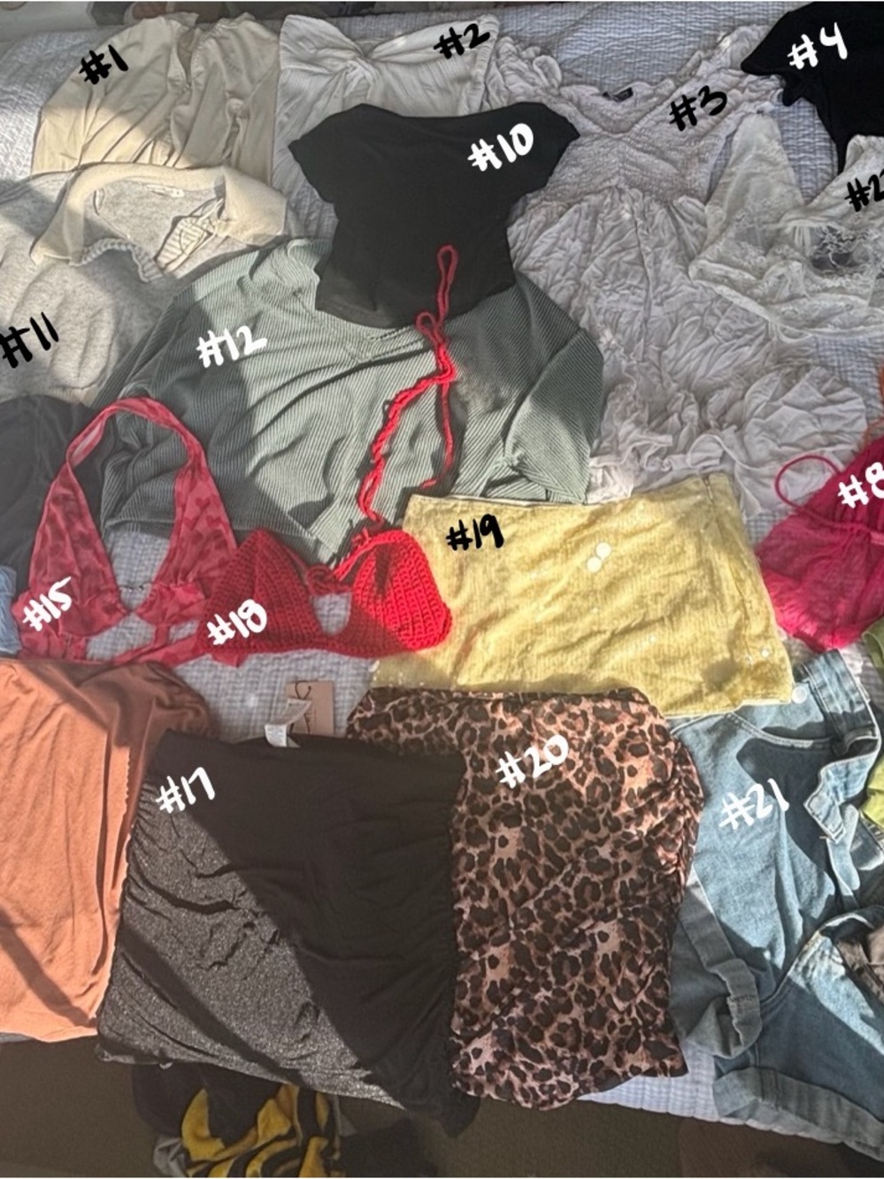 HUGE LOT OF CLOTHES FOR SUPER CHEAP PM ME FOR MORE INFO